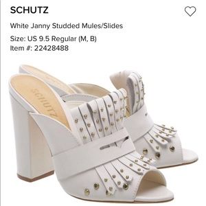 Janny pearl studded mules